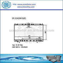 Auto Radiator For MITSUBISHI,Manufacturer & Hot Sale!